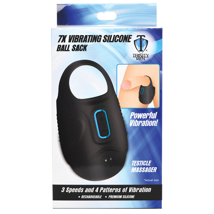 Trinity Men 7x Vibrating Silicone Ball Sack - rr7vz0-aa.myshopify.com