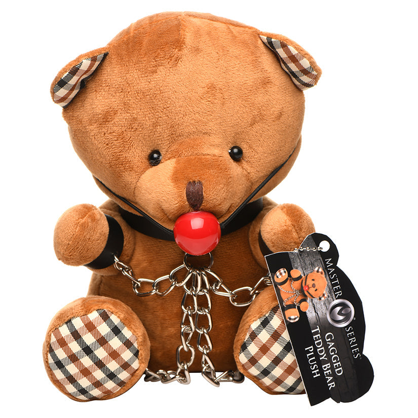 Master Series Gagged Teddy Bear Plush - rr7vz0-aa.myshopify.com