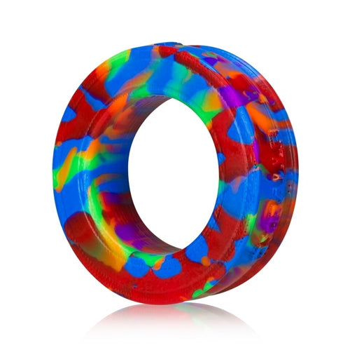 "Pig-Ring Comfort Cockring - Rainbow OX-1072-BOW"