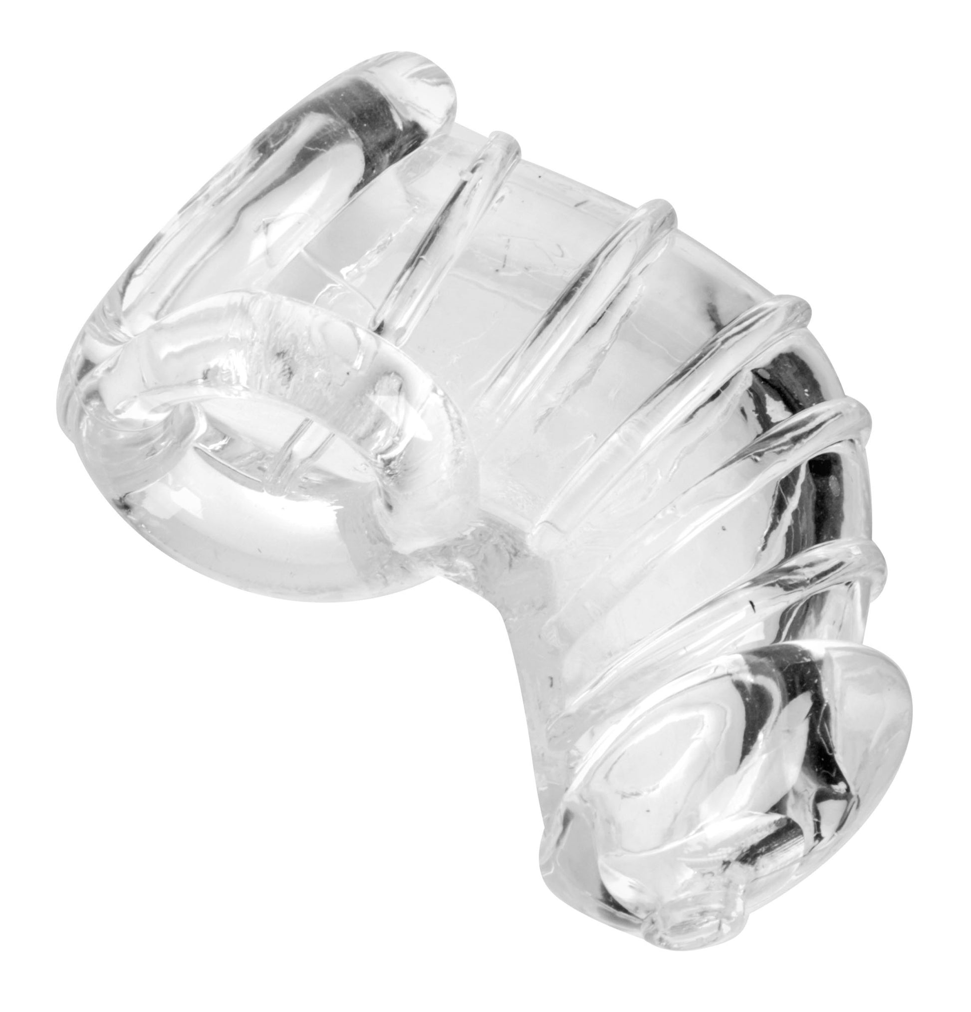 "Detained Soft Body Chastity Cage MS-AE408"